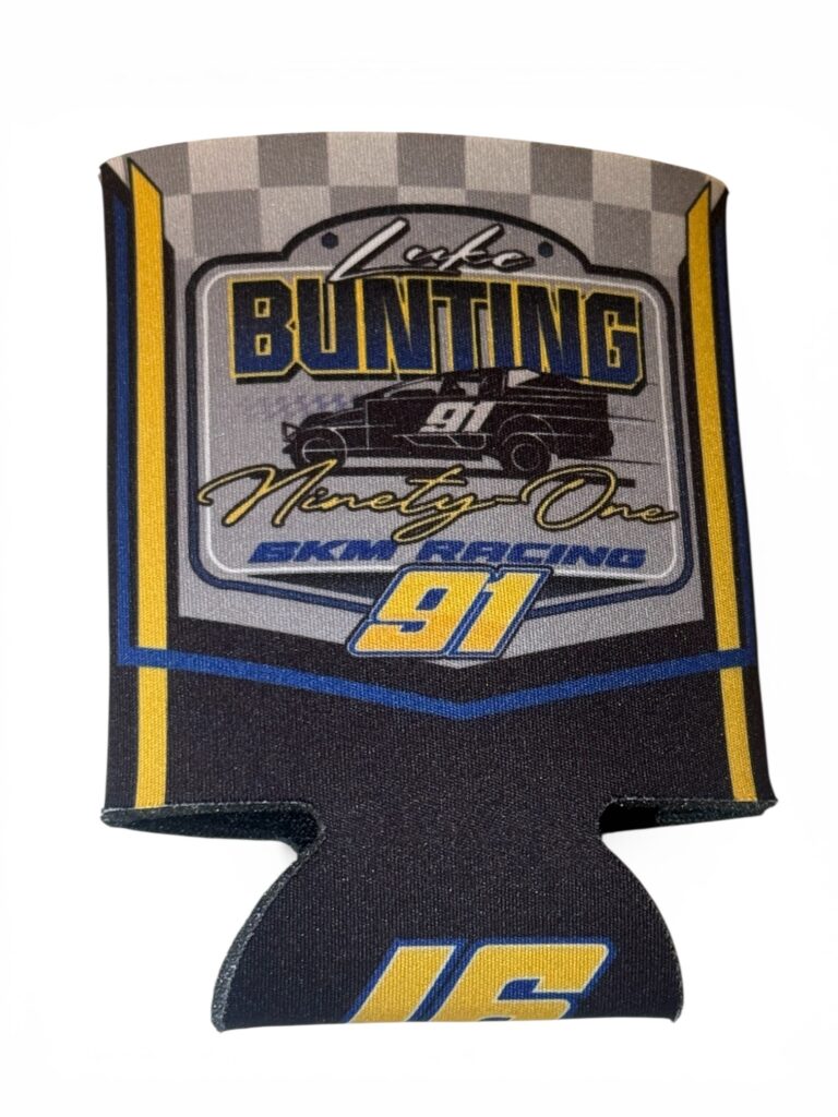 Luke Bunting 91 Retro Can Koozies